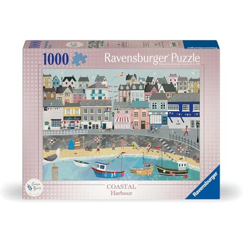 Ravensburger Coastal Harbour Puzzle, 2D-Puzzle, für Erwachsene, 1000 Teile, illustriertes Puzzle von Ravensburger