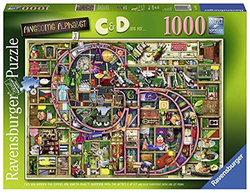 Ravensburger Puzzle 1000 Teile - Colin Thompson - Awesome Alphabet "C&D" 1000p von Ravensburger