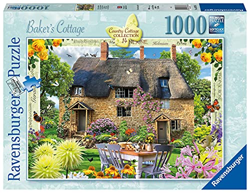 Ravensburger Country Cottage No.14 - Baker's Cottage 1000 Piece Jigsaw Puzzles for Adults & Kids Age 12 Years Up Ravensburger Country Cottage No.14 - Baker's Cottage 1000 Piece Jigsaw Puzzles for Adults & Kids Age 12 Years Up von Ravensburger