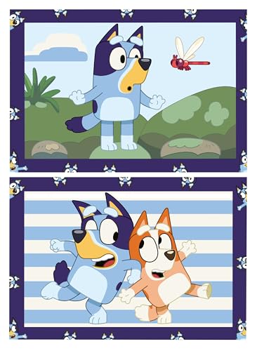 Ravensburger CreArt 23984 - Bluey - Malen nach Zahlen für Kinder ab 5 Jahre, Malset mit Rahmen, Pinsel und Acrylfarben, Geschenk für Mädchen und Jungen von Ravensburger