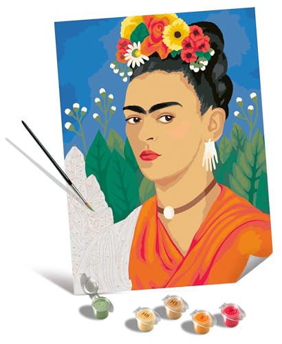 Ravensburger CreArt 25525 - Frida Kahlo - Malen nach Zahlen Erwachsene, DIY Malset mit Pinsel und Acrylfarben, Geschenk für Frauen und Männer, Malen auf Leinwand Ravensburger CreArt 25525 - Frida Kahlo - Malen nach Zahlen Erwachsene, DIY Malset mit Pinsel und Acrylfarben, Geschenk für Frauen und Männer, Malen auf Leinwand von Ravensburger