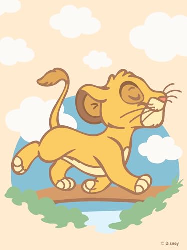 Ravensburger CreArt 25898 - Simba - Disney Malen nach Zahlen Erwachsene, DIY Malset mit Pinsel und Acrylfarben, Geschenk für Schwangere oder zur Geburt, Malen für Erwachsene Ravensburger CreArt 25898 - Simba - Disney Malen nach Zahlen Erwachsene, DIY Malset mit Pinsel und Acrylfarben, Geschenk für Schwangere oder zur Geburt, Malen für Erwachsene von Ravensburger