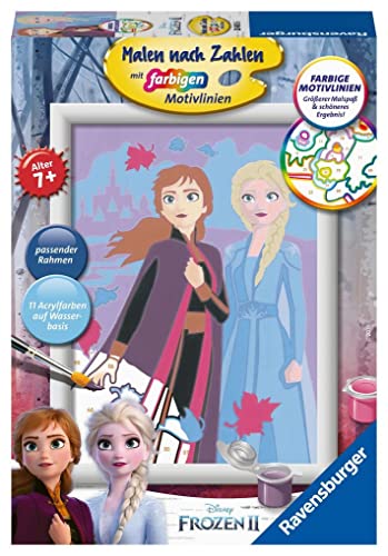 Ravensburger CreArt 28485 - Schwesternliebe - Malen nach Zahlen Disney Frozen für Kinder ab 7 Jahre Ravensburger CreArt 28485 - Schwesternliebe - Malen nach Zahlen Disney Frozen für Kinder ab 7 Jahre von Ravensburger