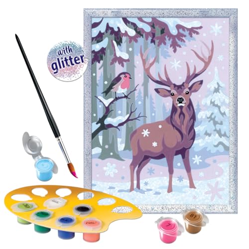 Ravensburger CreArt Festliche Freunde Malen nach Zahlen Kits für Kinder – Malerei Kunst und Handwerk für Kinder ab 9 Jahren Ravensburger CreArt Festliche Freunde Malen nach Zahlen Kits für Kinder – Malerei Kunst und Handwerk für Kinder ab 9 Jahren von Ravensburger