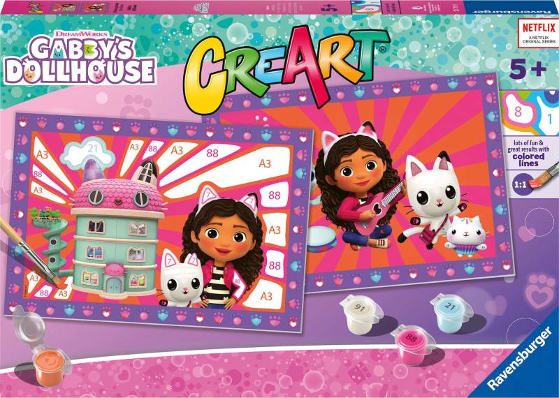 Ravensburger CreArt Gabby's Dollhouse Malset von Ravensburger