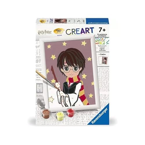 Ravensburger CreArt Kids 13 x 18 cm – Kunstnummer – Harry/Harry Potter – Malset zum Malen nach Zahlen – ab 7 Jahren – 25753 Ravensburger CreArt Kids 13 x 18 cm – Kunstnummer – Harry/Harry Potter – Malset zum Malen nach Zahlen – ab 7 Jahren – 25753 von Ravensburger