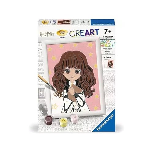 Ravensburger CreArt Kids 13 x 18 cm – Kunstnummer – Hermine/Harry Potter – Malen nach Zahlen – ab 7 Jahren – 25754 Ravensburger CreArt Kids 13 x 18 cm – Kunstnummer – Hermine/Harry Potter – Malen nach Zahlen – ab 7 Jahren – 25754 von Ravensburger