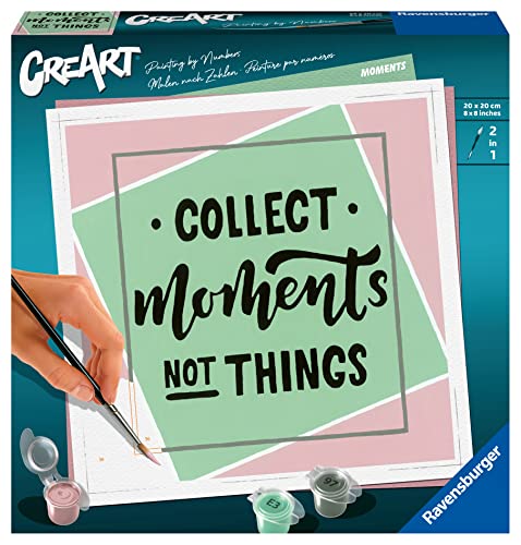 Ravensburger CreArt - Malen nach Zahlen 20270 Collect Moments, not Things ab 12 Jahren Ravensburger CreArt - Malen nach Zahlen 20270 Collect Moments, not Things ab 12 Jahren von Ravensburger