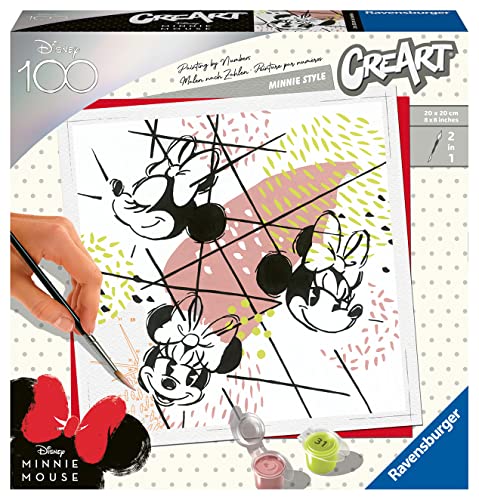 Ravensburger CreArt - Malen nach Zahlen 23575 Minnie Style ab 12 Jahren Ravensburger CreArt - Malen nach Zahlen 23575 Minnie Style ab 12 Jahren von Ravensburger