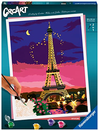 Ravensburger CreArt - Malen nach Zahlen 23624 City of Love ab 14 Jahren von Ravensburger