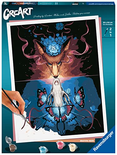Ravensburger CreArt 23647 - Wunderbarer Tod - Malen nach Zahlen Erwachsene, DIY Malset mit Pinsel und Acrylfarben, Geschenk für Frauen und Männer, Malen für Erwachsene Ravensburger CreArt 23647 - Wunderbarer Tod - Malen nach Zahlen Erwachsene, DIY Malset mit Pinsel und Acrylfarben, Geschenk für Frauen und Männer, Malen für Erwachsene von Ravensburger