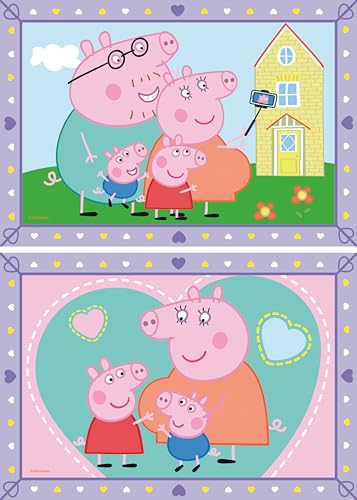 Ravensburger CreArt - Malen nach Zahlen 25879 - Peppa's Familie - ab 5 Jahren von Ravensburger