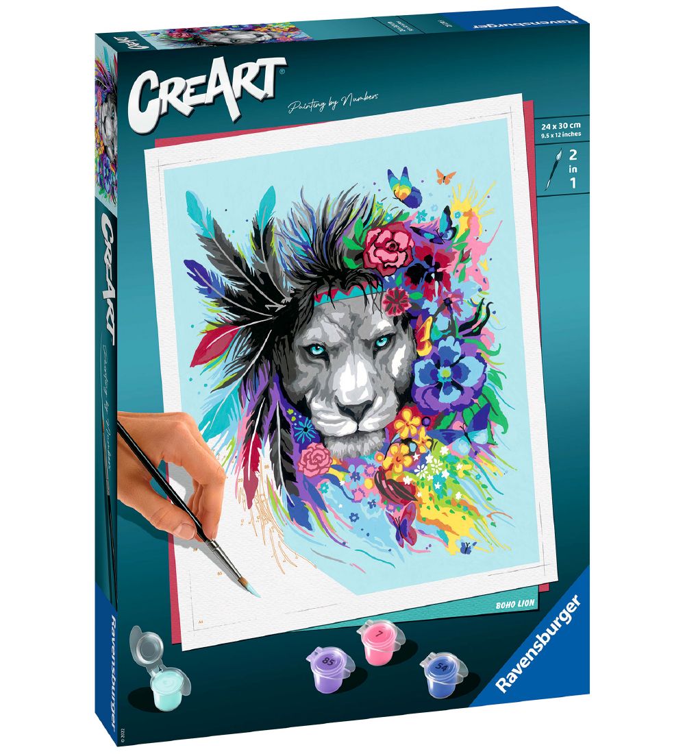 Ravensburger CreArt Malset - Boho Lion - Ravensburger - One Size - Kreatives Spielset Ravensburger CreArt Malset - Boho Lion - Ravensburger - One Size - Kreatives Spielset von Ravensburger