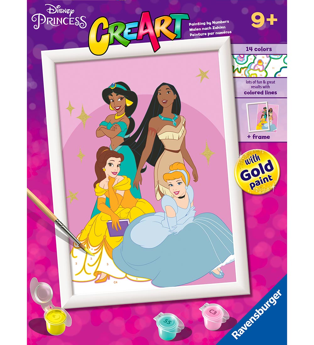 Ravensburger CreArt Malset - Disney Princess - Ravensburger - One Size - Kreatives Spielset Ravensburger CreArt Malset - Disney Princess - Ravensburger - One Size - Kreatives Spielset von Ravensburger
