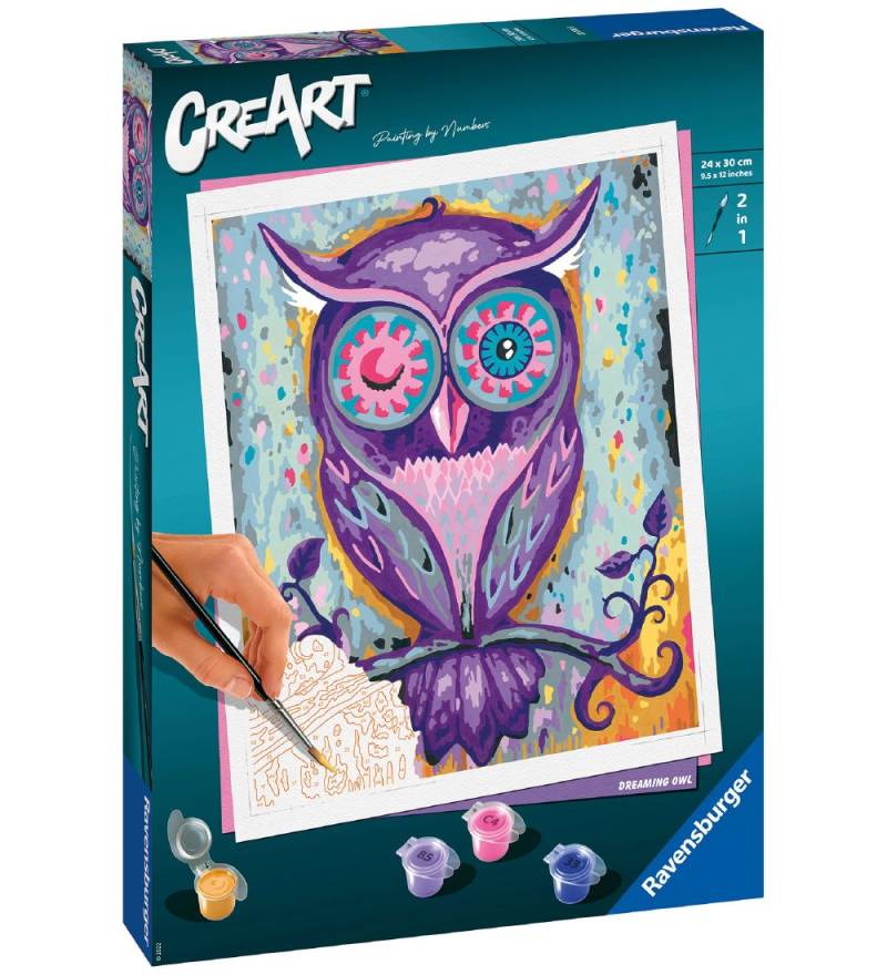 Ravensburger CreArt Malset - Dreaming Owl - Ravensburger - One Size - Kreatives Spielset Ravensburger CreArt Malset - Dreaming Owl - Ravensburger - One Size - Kreatives Spielset von Ravensburger