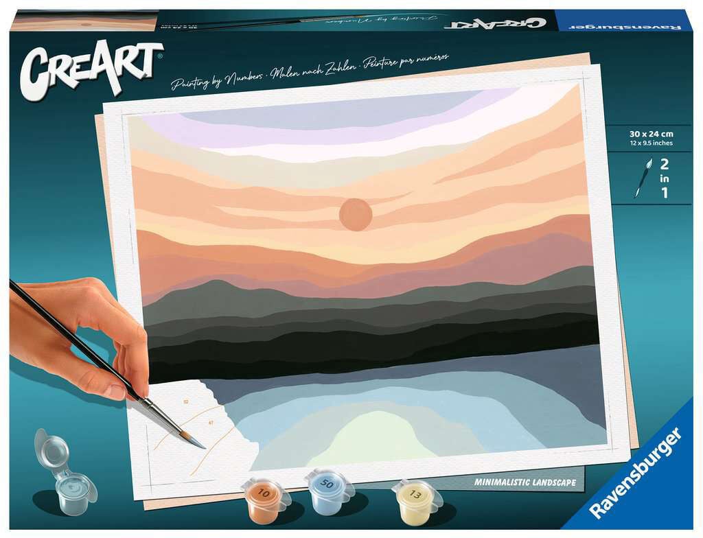 Ravensburger CreArt Malset Minimalistic Landscape von Ravensburger