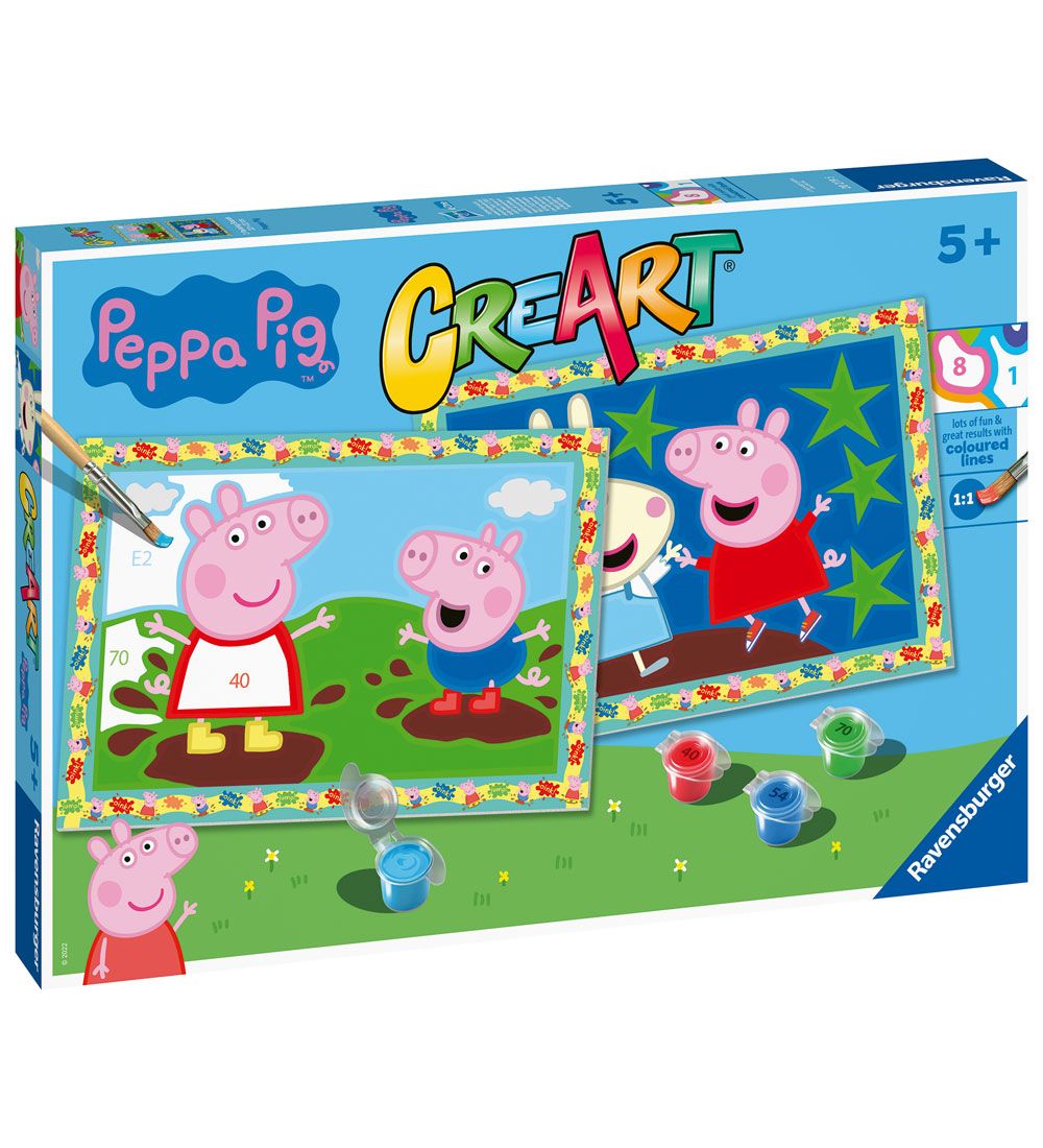 Ravensburger CreArt - Malset - Peppa Wutz - Ravensburger - One Size - Kreatives Spielset Ravensburger CreArt - Malset - Peppa Wutz - Ravensburger - One Size - Kreatives Spielset von Ravensburger
