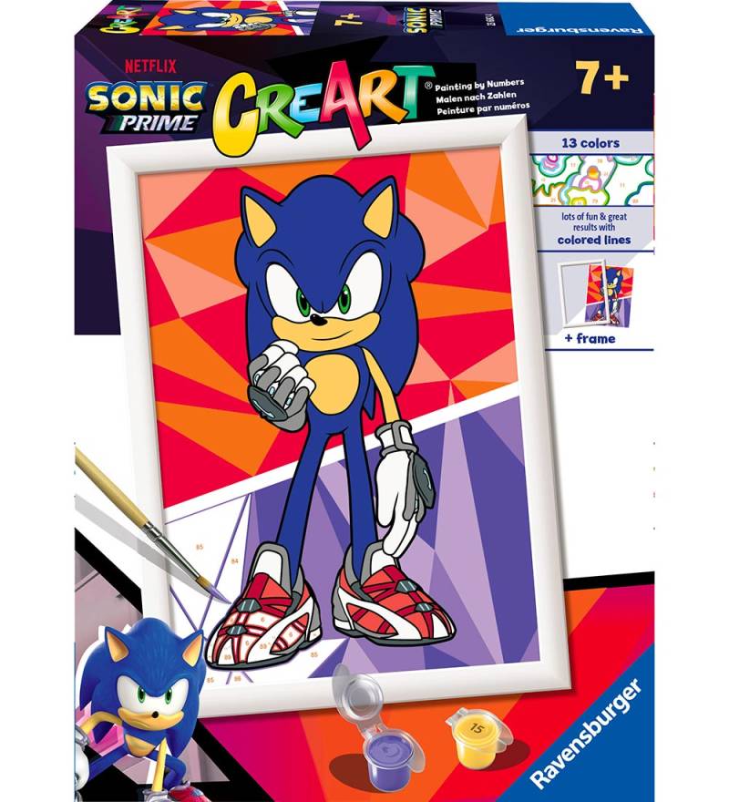 Ravensburger CreArt Malset - Sonic Prime - Ravensburger - One Size - Kreatives Spielset Ravensburger CreArt Malset - Sonic Prime - Ravensburger - One Size - Kreatives Spielset von Ravensburger
