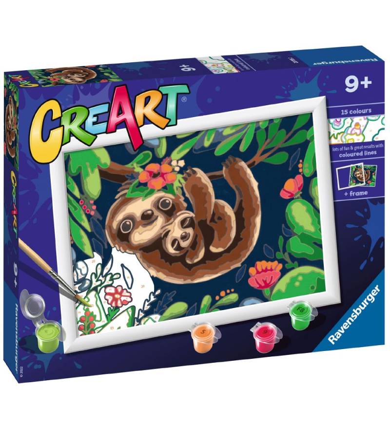 Ravensburger CreArt Malset - Sweet Sloths - Ravensburger - One Size - Kreatives Spielset Ravensburger CreArt Malset - Sweet Sloths - Ravensburger - One Size - Kreatives Spielset von Ravensburger