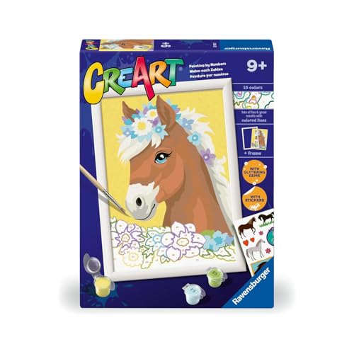 Ravensburger CreArt Serie D - Pferd unter den Blumen von Ravensburger