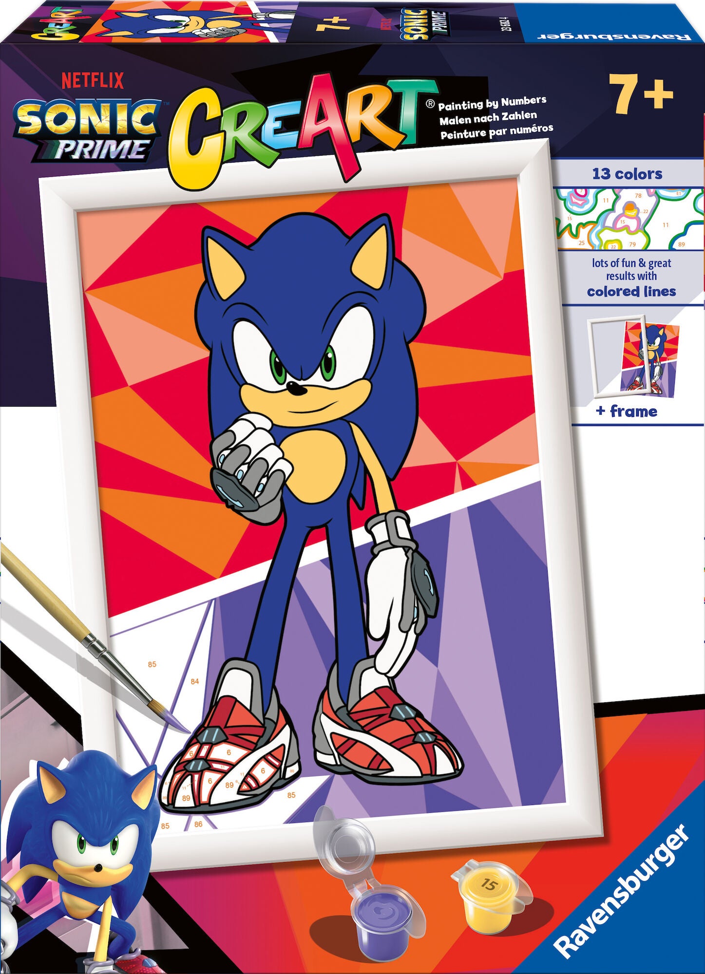 Ravensburger CreArt Sonic Prime Malset von Ravensburger