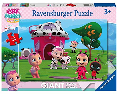 Ravensburger Cry Babies Puzzle für Kinder, Mehrfarbig, Giant 24 Teile, 03050 7 von Ravensburger
