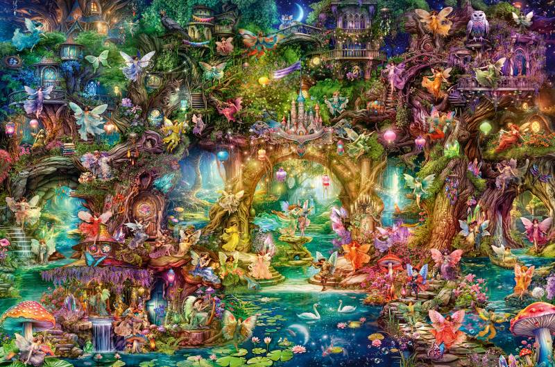 Ravensburger Das Feenreich - Aimee Steward 4000 Teile Puzzle Ravensburger-00810 von Ravensburger