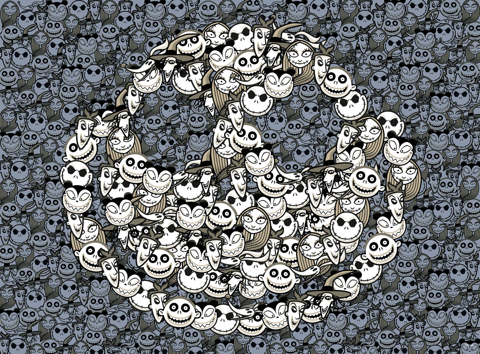 Ravensburger Der Albtraum vor Weihnachten - Puzzle-Herausforderung 500 Teile Puzzle Ravensburger-01501 von Ravensburger