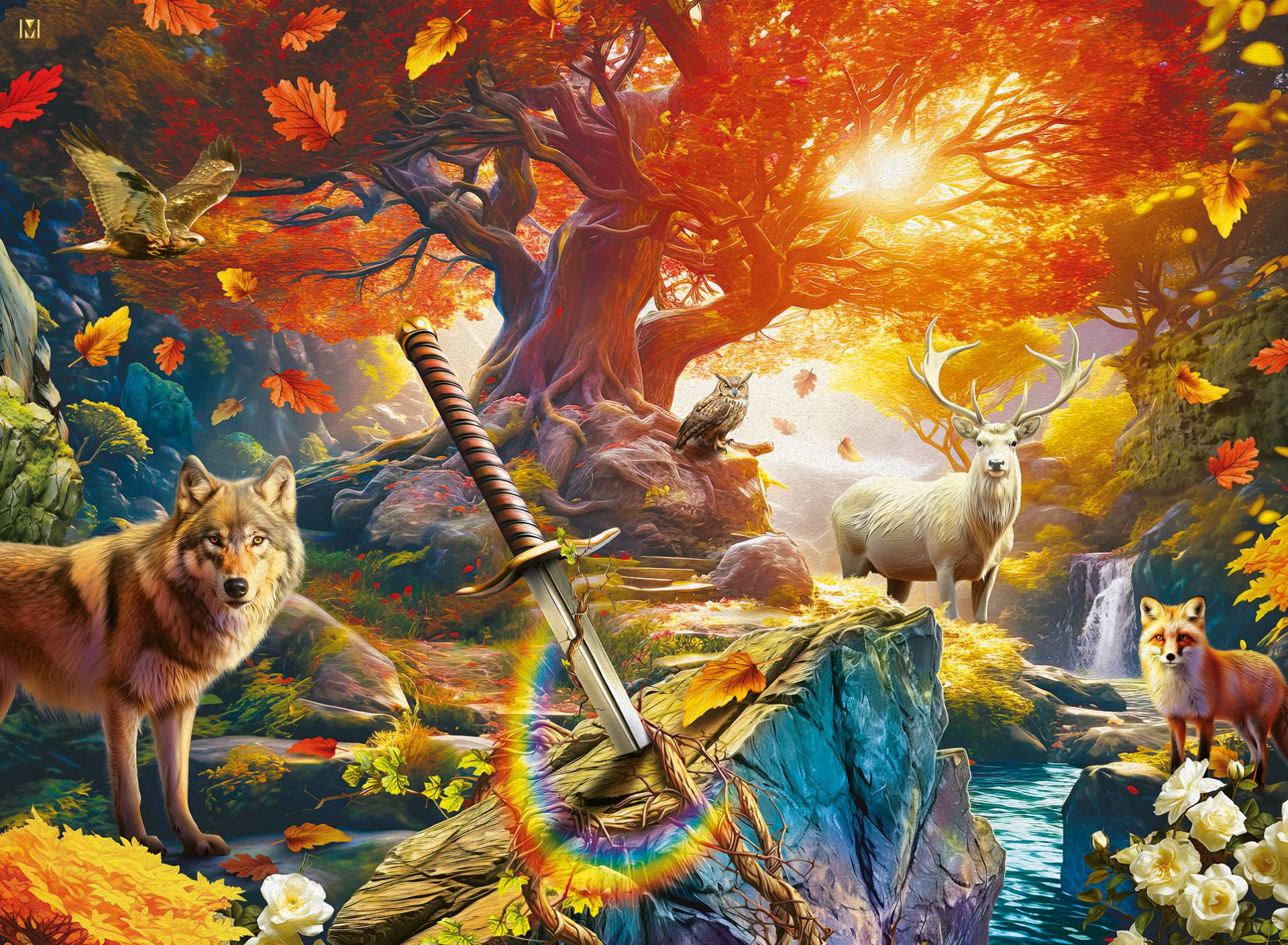 Ravensburger Der Excalibur-Wald 500 Teile Puzzle Ravensburger-01307 Ravensburger Der Excalibur-Wald 500 Teile Puzzle Ravensburger-01307 von Ravensburger