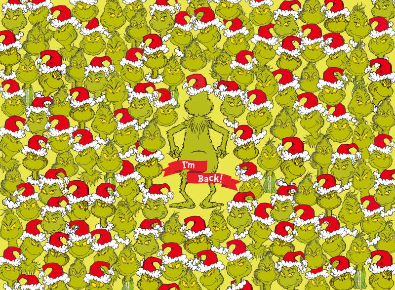 Ravensburger Der Grinch (Herausforderungsrätsel) 500 Teile Puzzle Ravensburger-01224 von Ravensburger