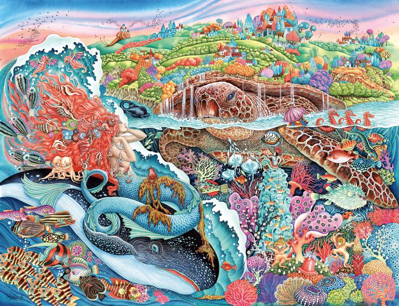 Ravensburger Der Mythos von Thalassa 2000 Teile Puzzle Ravensburger-01484 von Ravensburger