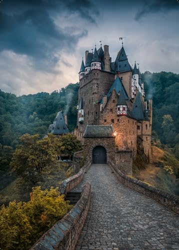 Ravensburger Puzzle 12000626 - Deutschland Collection -Burg Eltz - 1000 Teile Puzzle für Erwachsene und Kinder ab 14 Jahren, Ravensburger Puzzle 12000626 - Deutschland Collection -Burg Eltz - 1000 Teile Puzzle für Erwachsene und Kinder ab 14 Jahren, von Ravensburger