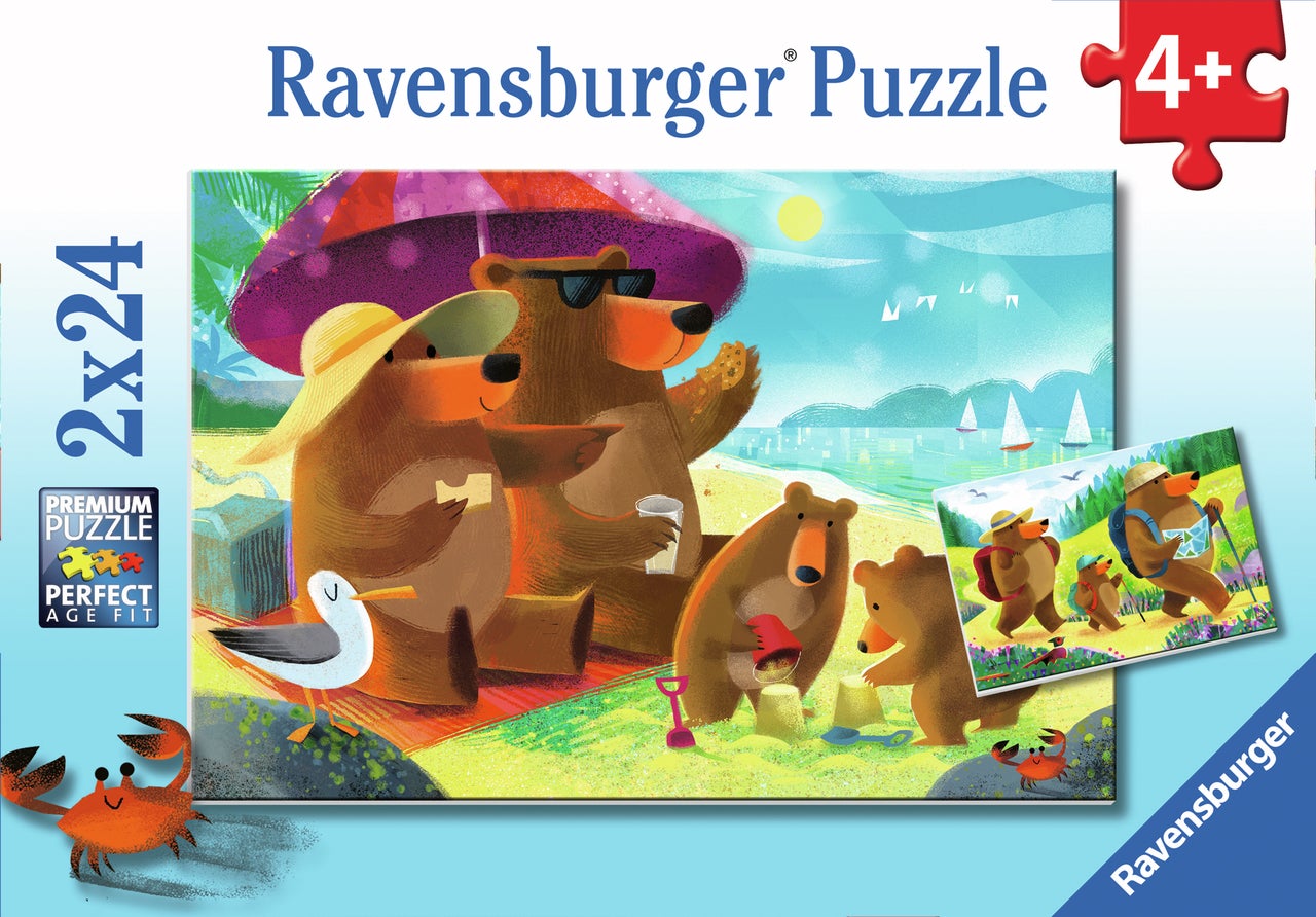 Ravensburger Die Bärenfamilie Puzzles 2x24 Teile Ravensburger Die Bärenfamilie Puzzles 2x24 Teile von Ravensburger