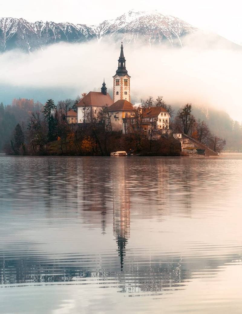 Ravensburger Die Insel der Wünsche, Bled, Slowenien 1500 Teile Puzzle Ravensburger-00740 von Ravensburger