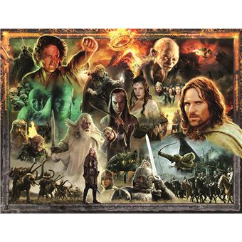 Ravensburger Die Rückkehr des Königs - Der Herr der Ringe 2000 Teile Puzzle Ravensburger-17293 von Ravensburger