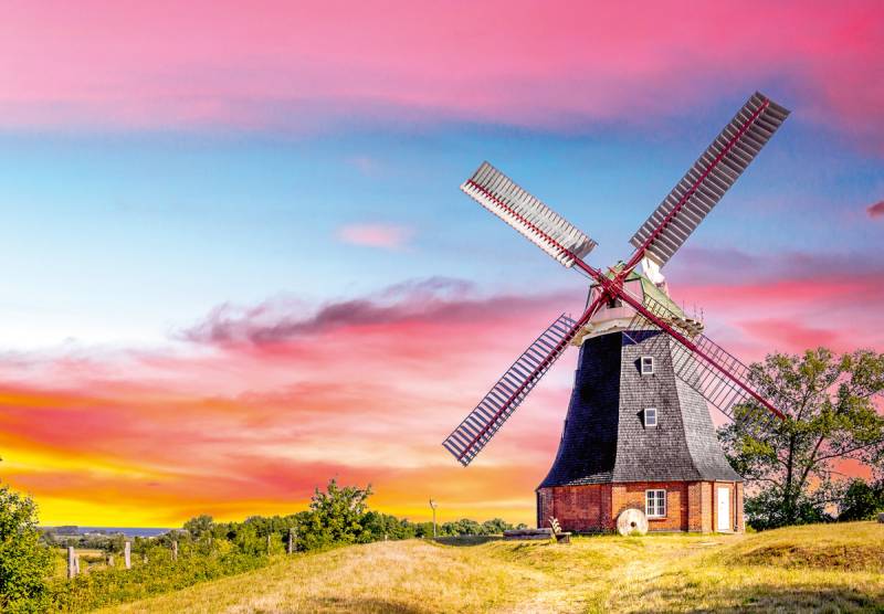 Ravensburger Die Windmühle von Klütz 300 Teile Puzzle Ravensburger-01478 von Ravensburger