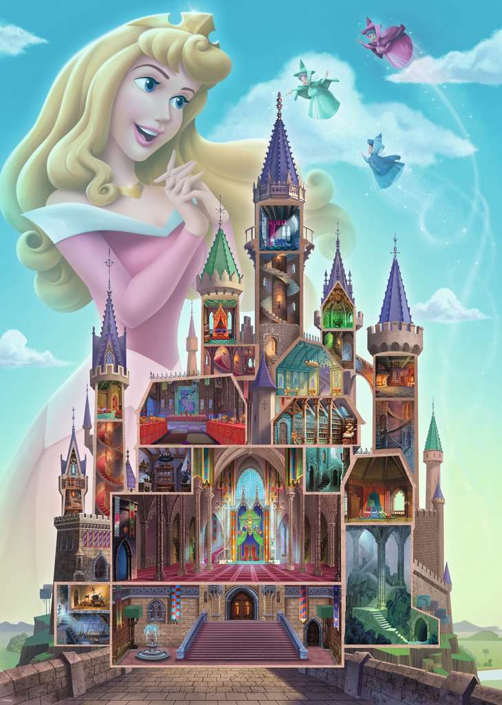 Ravensburger Disney Castles Aurora 1000 Teile Puzzle Ravensburger-00266 von Ravensburger