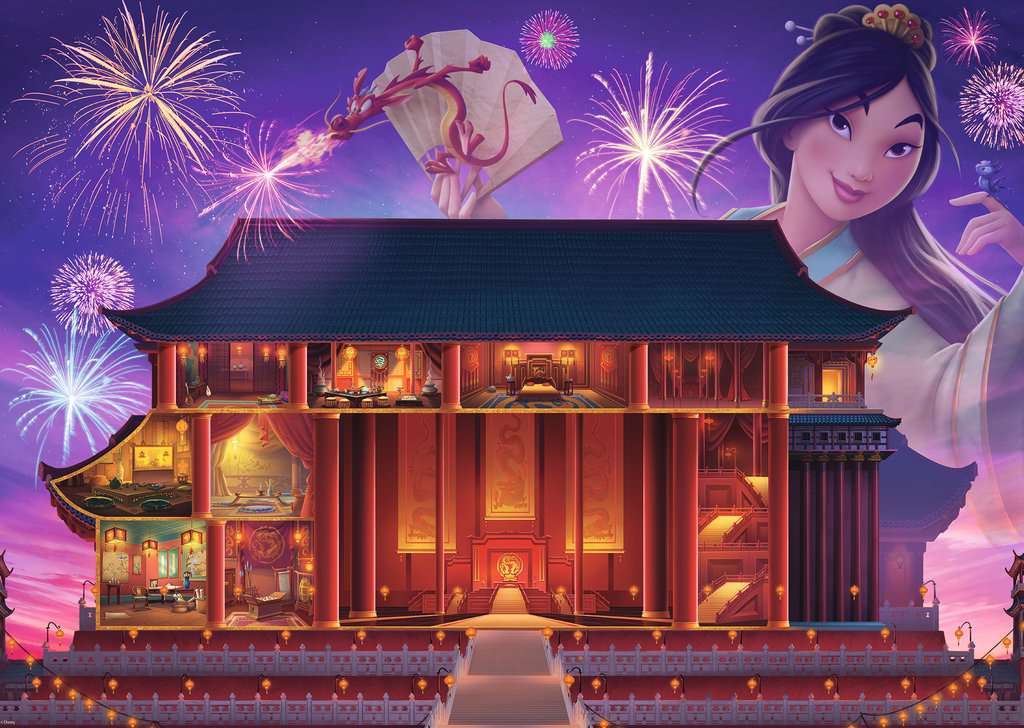 Ravensburger Disney Castles Mulan 1000 Teile Puzzle Ravensburger-00260 Ravensburger Disney Castles Mulan 1000 Teile Puzzle Ravensburger-00260 von Ravensburger