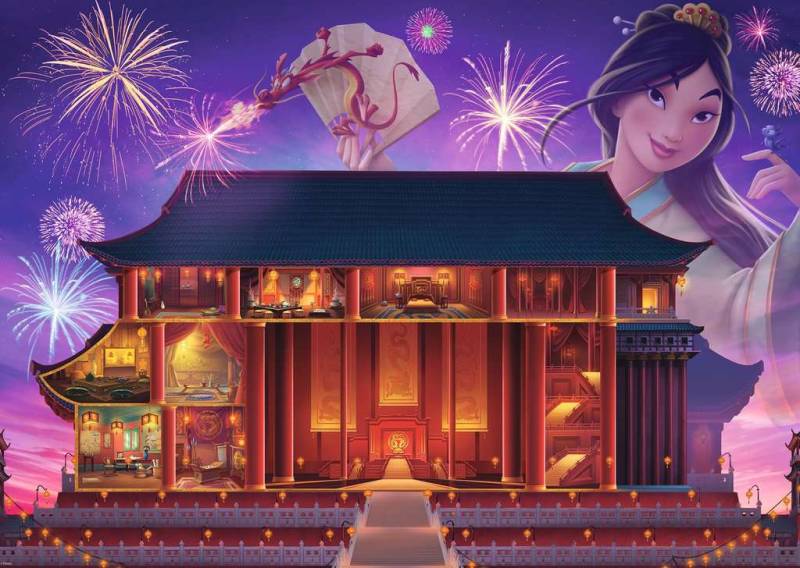 Ravensburger Disney Castles Mulan 1000 Teile Puzzle Ravensburger-00260 von Ravensburger