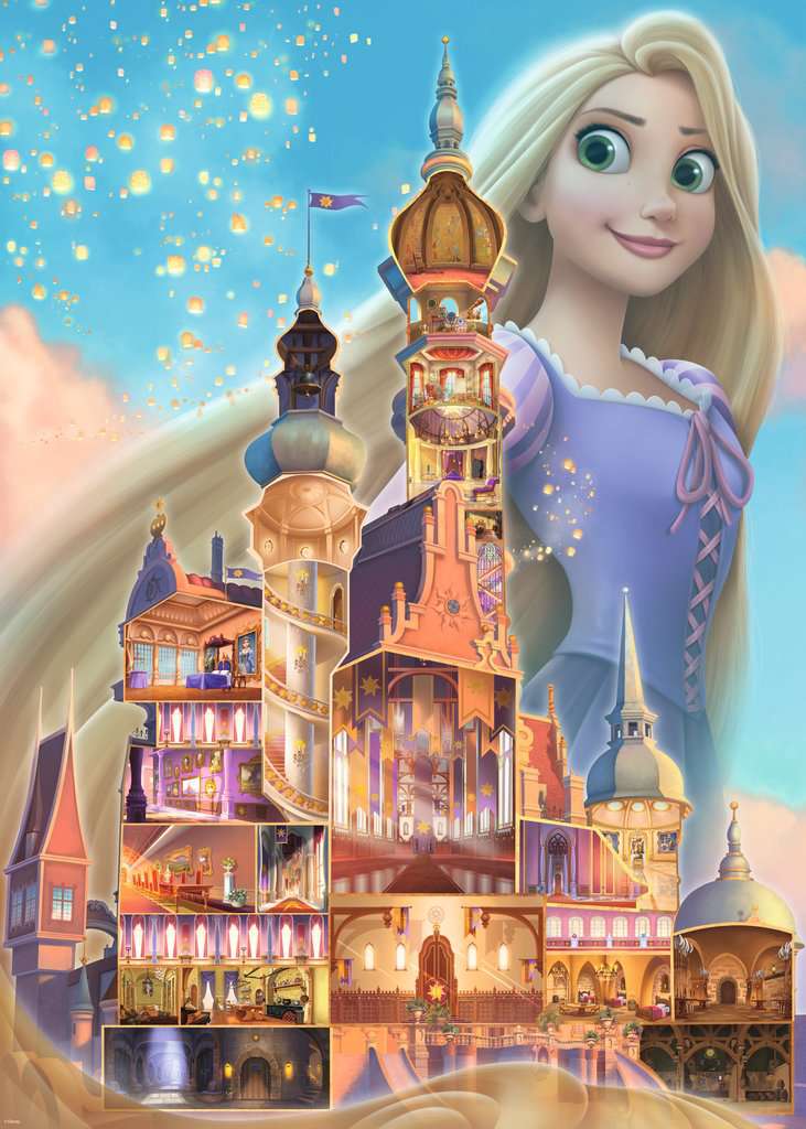 Ravensburger Disney Castles Rapunzel 1000 Teile Puzzle Ravensburger-00264 Ravensburger Disney Castles Rapunzel 1000 Teile Puzzle Ravensburger-00264 von Ravensburger