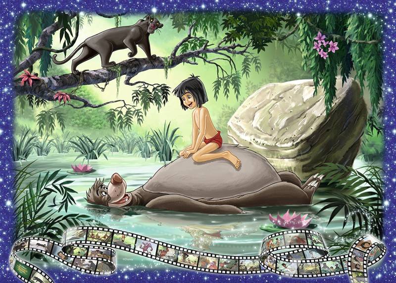 Ravensburger Disney - Dschungelbuch 1000 Teile Puzzle Ravensburger-00318 von Ravensburger