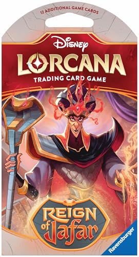 Ravensburger Disney Lorcana TCG Single Booster Pack (12 Karten) – Set 8 Hüllen | Sammelkarten zum Sammeln | ideal für Disney-Fans und TCG-Spieler | Geeignet für Kinder ab 8 Jahren von Ravensburger