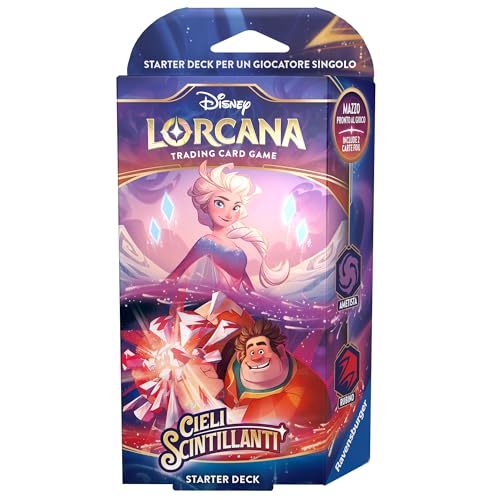 Ravensburger - Disney Lorcana TCG: In Tintenerden Starter Deck Amethyst & Rubin, Mehrfarbig, 11098389 Ravensburger - Disney Lorcana TCG: In Tintenerden Starter Deck Amethyst & Rubin, Mehrfarbig, 11098389 von Ravensburger