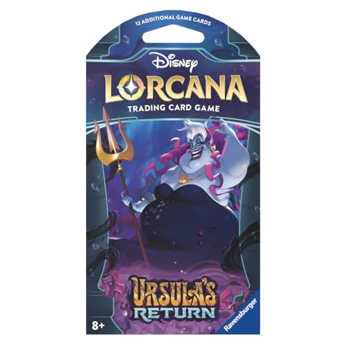 Ravensburger Disney Lorcana TCG: Ursula's Return Booster-Pack für Kinder ab 8 Jahren von Ravensburger