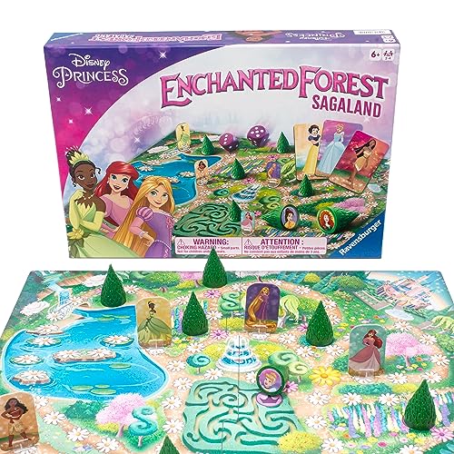 Ravensburger Disney Princess Enchanted Forest Board Game for Age 4 Years Up - 2 to 4 Players - Classic Magical Treasure Hunt Ravensburger Disney Princess Enchanted Forest Board Game for Age 4 Years Up - 2 to 4 Players - Classic Magical Treasure Hunt von Ravensburger