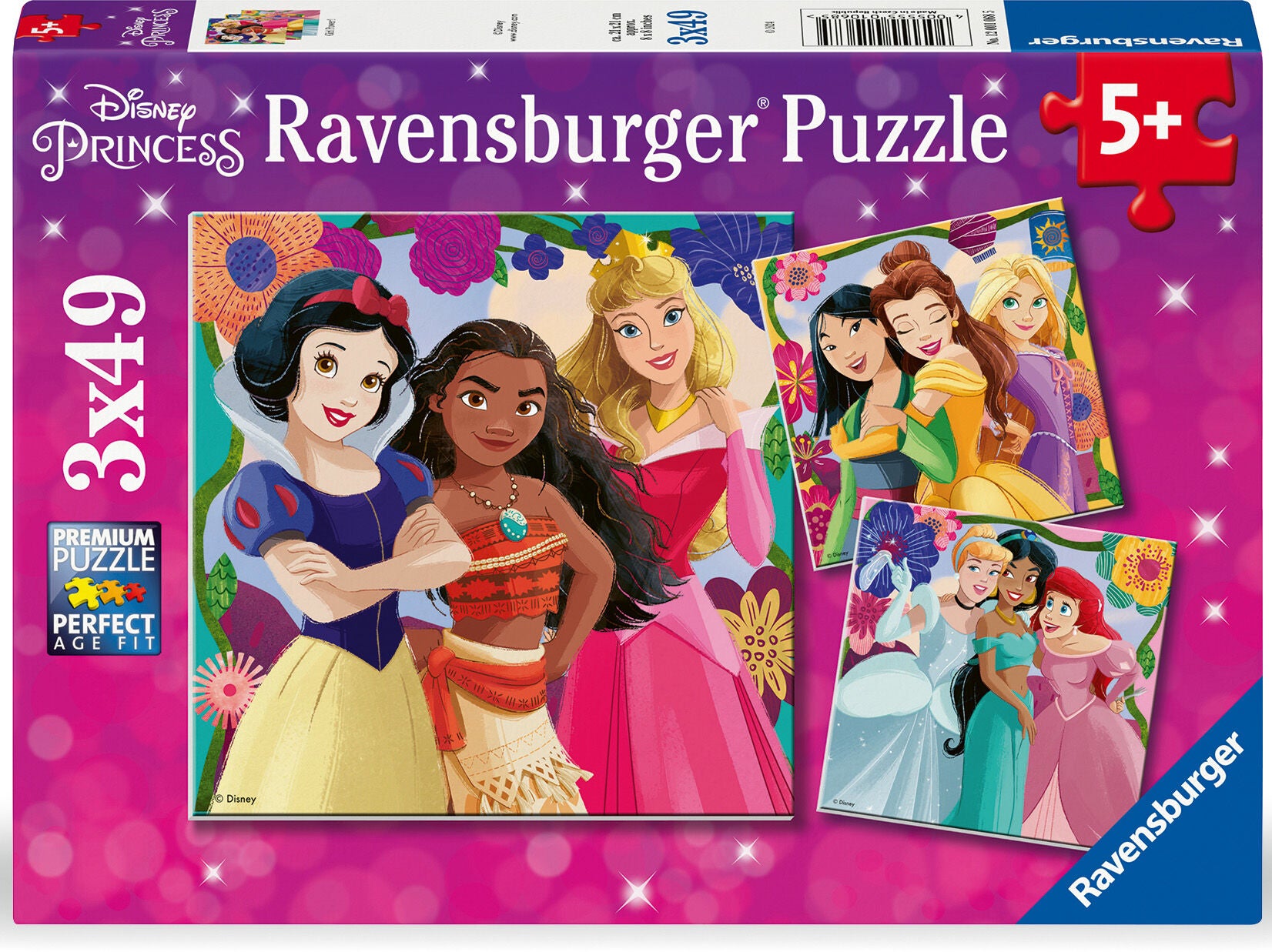 Ravensburger Disney Prinzessinnen Puzzles 3x49 Teile Ravensburger Disney Prinzessinnen Puzzles 3x49 Teile von Ravensburger