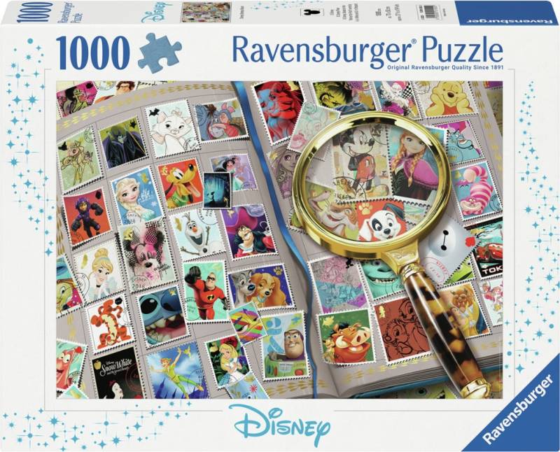 Ravensburger Disney Puzzle Briefmarkenbuch 1000 Teile von Ravensburger