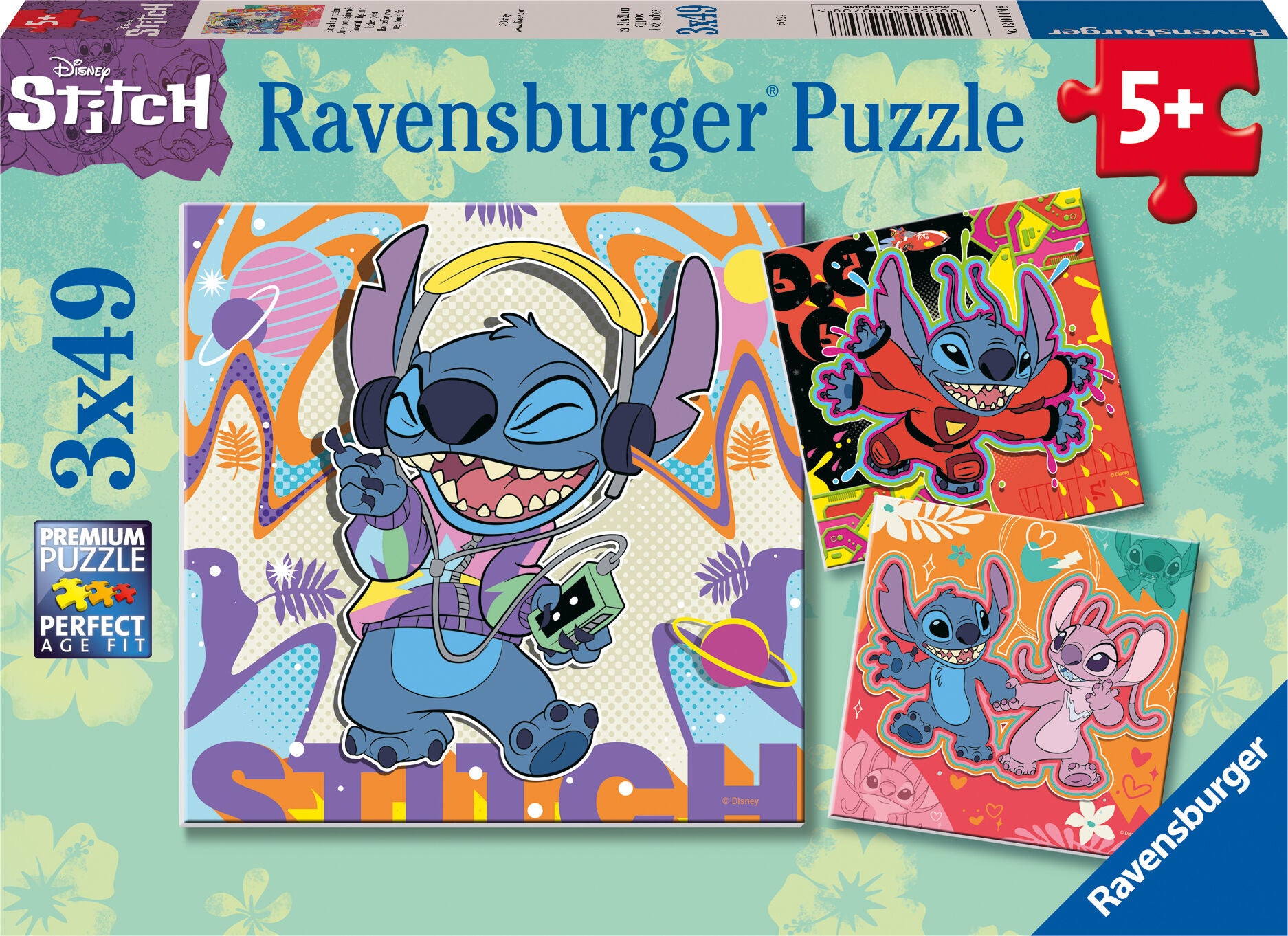 Ravensburger Disney Stitch Puzzles 3x49 Teile Ravensburger Disney Stitch Puzzles 3x49 Teile von Ravensburger