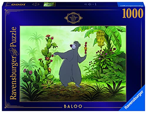 Ravensburger Disney Treasures from The Vault - Baloo 1000 Teile Puzzle für Erwachsene - Jedes Teil ist einzigartig, Softclick Technologie bedeutet, DASS Teile perfekt zusammenpassen - Amazon Exklusiv Ravensburger Disney Treasures from The Vault - Baloo 1000 Teile Puzzle für Erwachsene - Jedes Teil ist einzigartig, Softclick Technologie bedeutet, DASS Teile perfekt zusammenpassen - Amazon Exklusiv von Ravensburger
