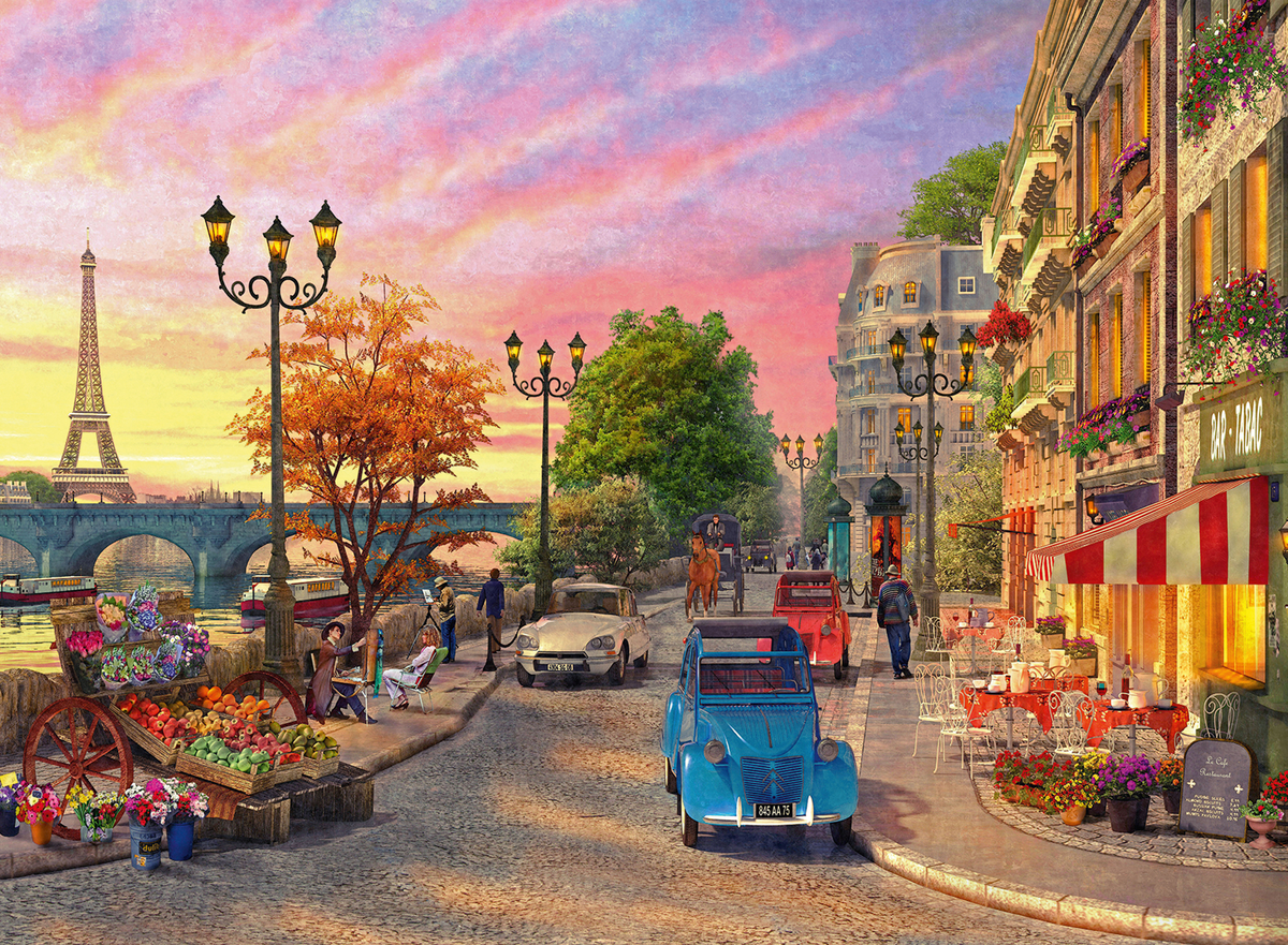 Ravensburger Dominic Davison: Abend in Paris 500 Teile Puzzle Ravensburger-00149 Ravensburger Dominic Davison: Abend in Paris 500 Teile Puzzle Ravensburger-00149 von Ravensburger